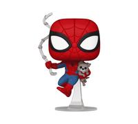 Spider-man Pop&buddy Movies Vinile Figures Spidey W/sandwich(dog) 9 Cm Funko