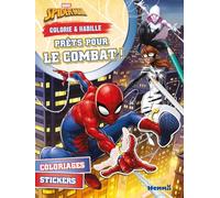 Spider- Man Prêts pour le combat !: Coloriages, stickers