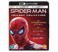 Spider-Man Triple: Home Coming, Far from Home & No Way Home (6 Discs - UHD & BD) [Blu-ray] [2021]