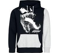 Spider-Man Venom - Tongue Hombre Sudadera con Capucha Negro/Gris 60% algodón, 40% poliéster Regular