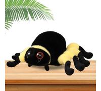 Spider Plush Toy, Cute Spider Plush Toy, 30cm/11.8inch Simulation Spider Animal Throw Pillow, Halloween Spider Cushion Pillow, Decorative Stuffed Prank Toys for Easter, Birthday, and Halloween