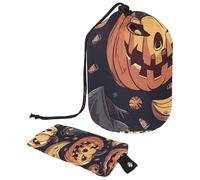 Spider Web 4 - Bolsa de cosméticos con cordón, organizador multifuncional para maquillaje y artículos de tocador, Multicolor 14, 9.9x6.9in/25.2x17.6cm;6x3.5in/15.2x8.8cm