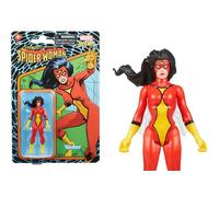 Hasbro - Marvel Legends Series - Figura de Spiderwoman de 9,5 cm - Colección Retro 375