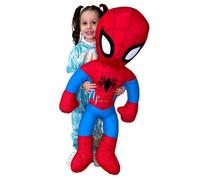 Spiderman 100cm Gigante Gran Peluche Texto Original En Marvel Con Sonido