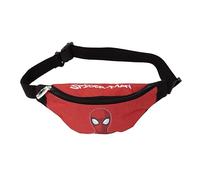 ARDITEX Riñonera con Cierre Cremallera y cinturón 27x11x6.5cm de Spiderman