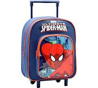 Spiderman AR637 - Mochila Carro Capacidad 28 x 12 x 22 cm Mochila Infantil 34 cm, Multicolor
