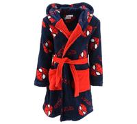 Spiderman Bata para Niños, Bata de Casa Cálida y Suave, Batin de Estar por Casa Infantil, Batin de Casa, Regalo para Niños, Talla 3 Años | Rojo