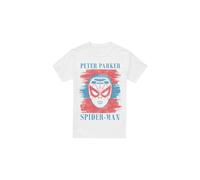 SpiderMan Camiseta de Peter Parker de Rayas para Hombre (TV4104)