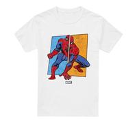 SpiderMan Camiseta Dividido para Hombre (TV5042)