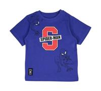 Spiderman, Camiseta, Niño, Niña, (4 a 10 años), Polo, Camiseta sin Mangas, Camisa, Estampado, Ropa, Unisex, Niños, Deportes, Transpirable, Marvel, Modelo SP S 52021697 S1-8A, Violet