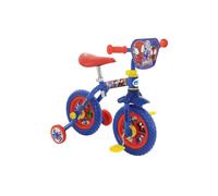 Spidey & His Amazing Friends - Bicicleta de Entrenamiento 2 en 1 para niños y niñas de más de 2 años con Pedales extraíbles y estabilizadores, Bicicletas Ajustables de 10 Pulgadas para niños