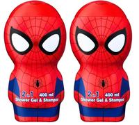 Spiderman Gel de Ducha & Champu, 400ml (Paquete de 2)