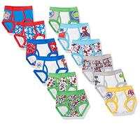 Spiderman Marvel Boys Friends UNBOXING of 12PK Cotton Briefs with Potty Training Chart and Stickers Sizes 2/3T, 4T, 5T, SpidyFriends12pkBOX