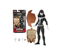 Spiderman Marvel Legends Series Marvel'S Shriek acción Coleccionable de 15 cm y 4 Accesorios y 2 Piezas de construcción de una Figura