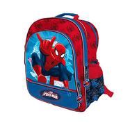 Spiderman- Marvel Mochila 4 Cremalleras a/Carro 41x34x18,5 cms. Spid, Color 0 (Astro Europa AST0939)