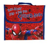 Spiderman Marvel Primary School - Bolsa para libros de lectura, rosso, One Size