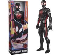 Spiderman Miles Morales Figura Action 30cm Titan Hero HASBRO F5643 Hombre Araña