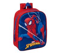 Safta Mochila guardería SPIDERMAN 3D para niños — Fácil limpieza, cómoda 22x10x27 cm