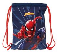 SPIDERMAN - Mochila Saco Plano Junior, Mochila, Ideal para Niños de Diferentes Edades, Cómoda y Versátil, Calidad y Resistencia, 26x34 cm