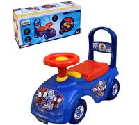 Primeros Pasos Montar con Volante Conn Juego teléfono extraíble Spiderman