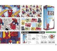 SPIDERMAN - Papel de Regalo, Ideal para Niños, Cómodo y Versátil, Calidad y Resistencia, Estampado Aleatorio, 1 Rollo, 25.5x13x58 cm