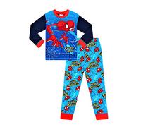 Spiderman Pijama oficial de Spider-Man para niños de 2 a 7 años, azul, 2-3 Years