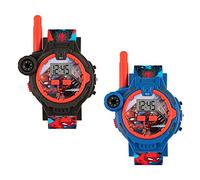 Spiderman Reloj Digital para Niños de Cuarzo con Correa en Silicona SPD40156ARG