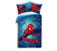 Spiderman Set Cama Funda Nórdica 140x200cm Algodón Hombre Araña Original Araña