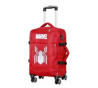 Marvel Comics Maleta de cabina Spiderman 4 ruedas Rojo 20 x 40 x 55 cm 44 L