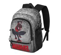 Spiderman Spin-Mochila Fight Fan 2.2, Gris, 31 x 44 cm, Capacidad 24 L