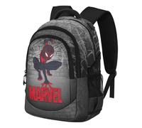 Spiderman Spin-Mochila Running Plus, Gris, 34 x 46 cm, Capacidad 32 L