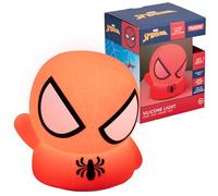 Spiderman Squishy Lamp - Lámpara de escritorio con licencia oficial de Disney, decoración de sala de juegos y mercancía para niños y niñas, accesorio de regalo de luz nocturna para sala de juegos y