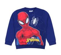 Spiderman - Sudadera para niño, diseño de los Vengadores Marvel Avengers, Spidey, Spider-Man, algodón, talla 98-140, color azul, azul, 128
