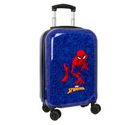 Spiderman - Trolley de Cabina 20 Pulgadas, Maleta con Ruedas, Candado de Seguridad, Maleta Ligera, 34.5x20x55 cm