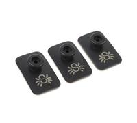 SpiderMonkey Juego de 3 lengüetas adaptadoras para portaaccesorios Monkey Clip