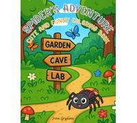 Spider's Adventure: Cute & funny coloring book