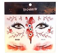 Spiders Net Tattoossday Of The Dead Make Up Suministros Halloween Party Cosplay Favor Decoraciones Para Niños Adultas Pegatinas La Niños Artesanía De Calabaza