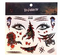 Spiders Net Tattoossday Of The Dead Make Up Suministros Halloween Party Cosplay Favor Decoraciones Para Niños Adultas Pegatinas La Niños Artesanía De Calabaza