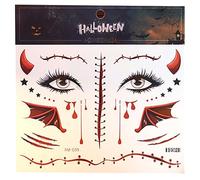 Spiders Net Tattoossday Of The Dead Make Up Suministros Halloween Party Cosplay Favor Decoraciones Para Niños Adultas Pegatinas La Niños Artesanía De Calabaza