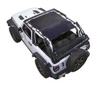 SPIDERWEBSHADE - Parasol de Malla para Jeep Wrangler JL, Accesorio de protección UV, Fabricado en EE. UU.