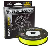 SpiderWire Dura 4 Línea de Pesca, Amarillo, 0.12mm/10.5kg/23lb/150yd