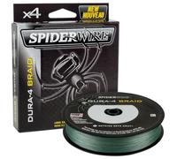 SpiderWire Dura 4, Línea de Pesca, Superline, Pesca de Depredadores, Lucio, Perca, Zander, Trucha, Unisex, Verde Musgo, 0.2mm/17kg/37lb/300yd