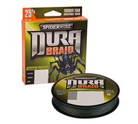 SpiderWire DuraBraid, línea de Pesca Trenzada, Verde Musgo, 20 Libras - 500 Yardas