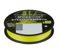 SPIDERWIRE Smooth8 Stealth Snooth8 X8, Unisex, Amarillo de Alta Visibilidad, 0.15mm/16.5kg/36lb