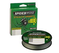 SPIDERWIRE Stealth® Smooth Superline, línea de Pesca Trenzada de 114 m, Verde Musgo, 13,6 kg, 114 m, Adecuada para entornos de Agua Dulce