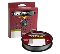SpiderWire Stealth® Superline - Línea de Pesca Trenzada (3,6 kg, 182 m, para entornos de Agua Dulce y Salada), Color Verde Musgo