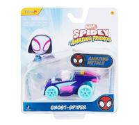 Spidey & Amazing Friends - Amazing Metals - Vehículo de juguete fundido a presión de araña fantasma [morado]