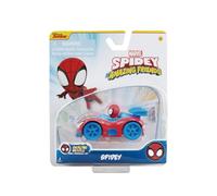 Spidey and his Amazing Friends Amazing Metals - Coche de Carreras Escala 1:64 (Spidey)