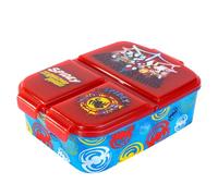 Spidey and His Amazing Friends - Caja rectangular con múltiples compartimentos para niños, para la escuela, viajes, almuerzo, sándwich, Bento, sin BPA