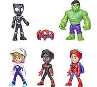 Hasbro Set de figuras SPIDEY AND HIS AMAZING FRIENDS - Héroe oculto, 10 cm, máscara se abre, 3+